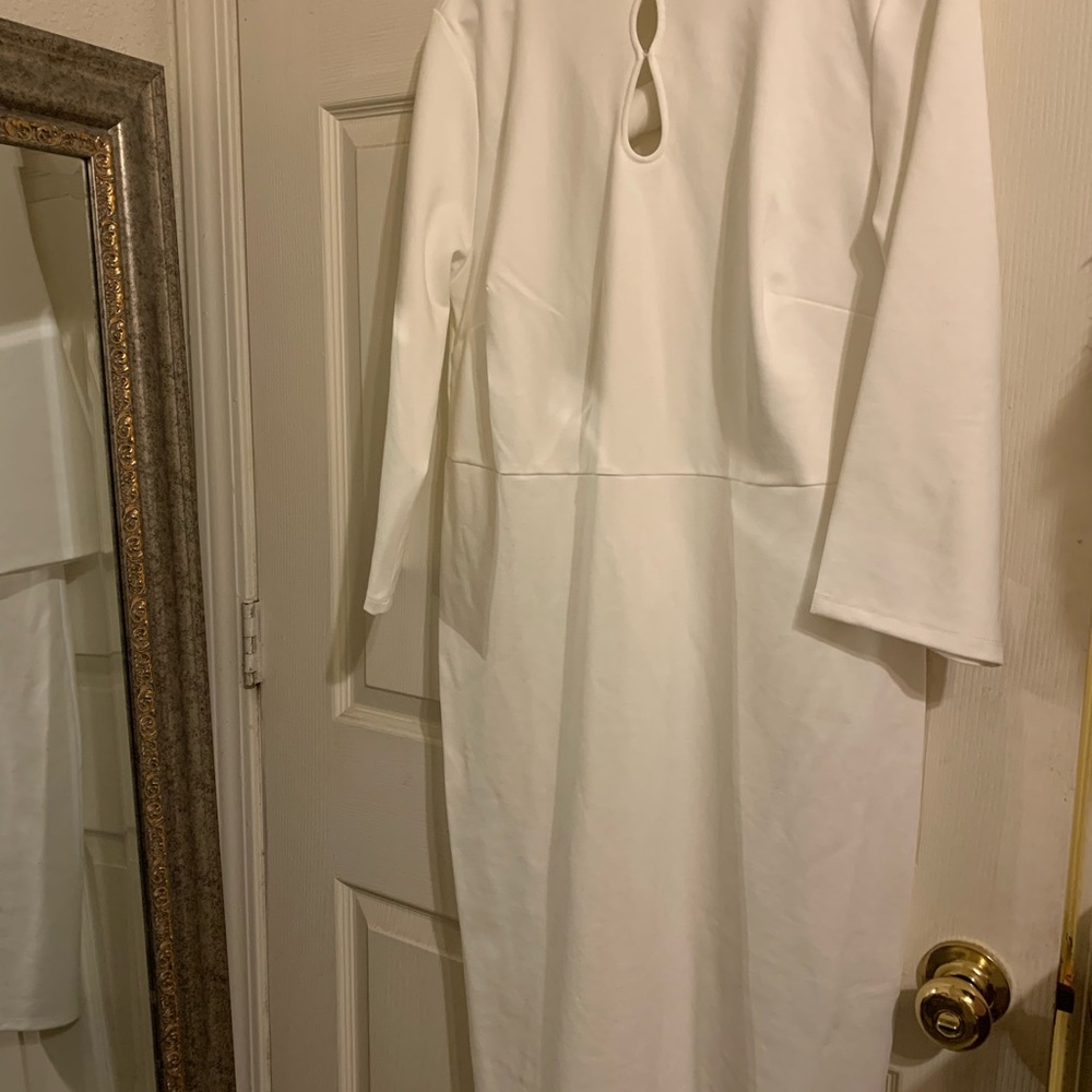 Eloquii white dress